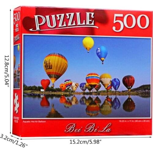 40JC Puzzle 500 Pieces Landscape Pattern Pictures Adult Puzzles Kids Jigsaw Educational Toys for Children Puzzle Gifts