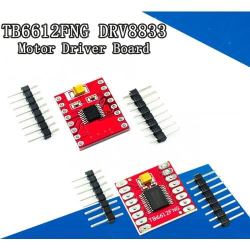 Dual Motor Driver board module small size high performance 1A TB6612FNG DRV8833 for Arduino Microcontroller Better than L298N