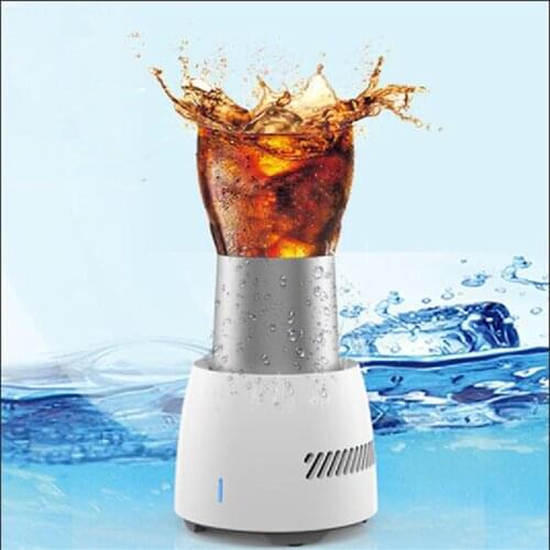 Cup Holder Mini Icebox Juice Wine Freezer Coffee Cooler DIY Camping Travel Drinks Holders Beer Fridge Tin Table