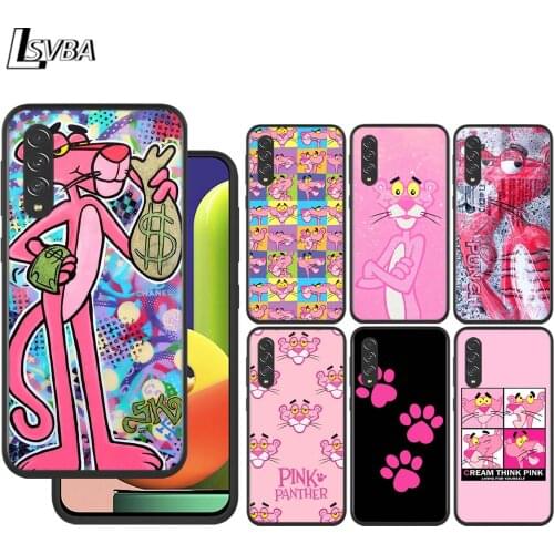 Pink Panther for Samsung Galaxy A90 A80 A70 A60 A50 A40 M30 A20E A2Core A10S A10E Silicon Soft Black Phone Case