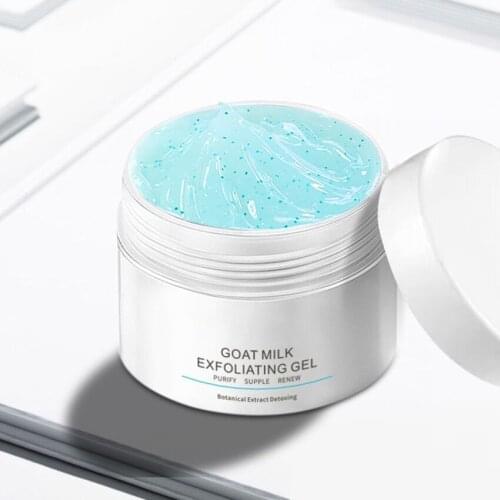 Goat Milk Body Scrub, 200g, Great as a Face Scrub & Exfoliating Body Scrub for Stretch Marks, Foot Scrub, Great Gifts for Women