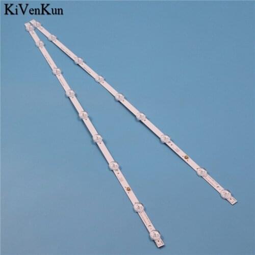 TVs LED Backlight Strips For FOX 32DLE250 32DLE252 LED TV Bars HL-2A320A28-0901S-06 A0 Bands Rulers HV320WHB-N80