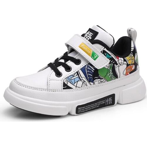 2020 Spring/Autumn Children Shoes Boys Sports shoes Fashion Brand Casual Kids Sneaker Outdoor Training Leather Boy Shoes