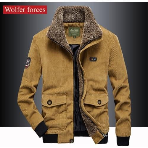 Wolfer forces Men's Warm Parkas