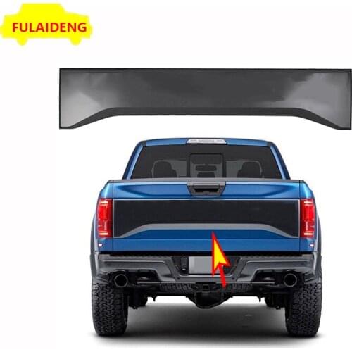 1pcs For Ford F150 2015-2018 2019 ABS Raptor Style Cover Tail Gate Applique Rear Trim Panel car styling accessories