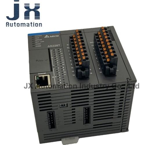 100% Original Delta AS200 Series PLC AS228T-A CPU Host Module For Automated Equipment
