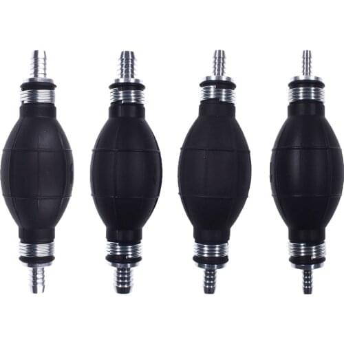 4x Hand Fuel Primer Bulb 1/4 5/16 3/8 1/2 Bulb Type Boat Fuel Pump