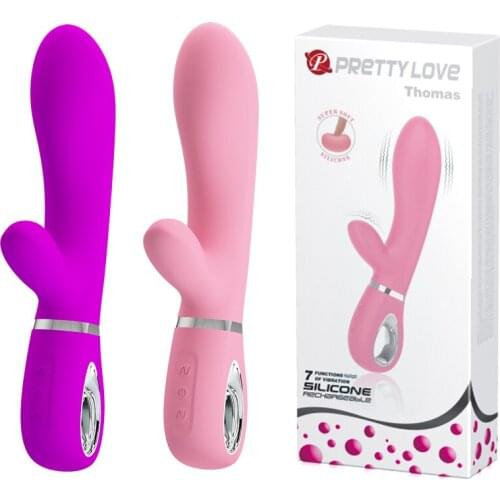 7 Modes Silicone Rabbit Vibrator,G spot Dildo Vibrator,Adult Sex Toys for Women,Erotic toys Female Massager Masturbation