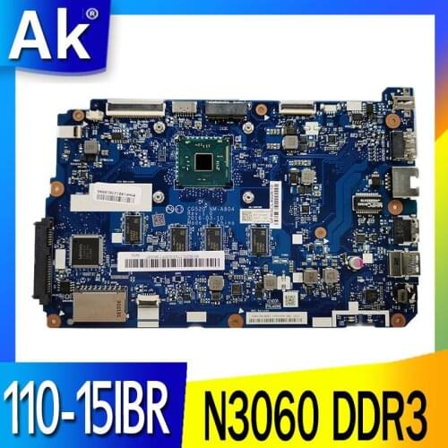Akemy 5B20L77440 CG520 NM-A804 Main board For lenovo ideapad 110-15IBR laptop motherboard SR2KN N3060 DDR3