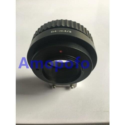 Amopofo B4-M4/3 Adapter For Canon Fujinon 2/3" Lens to For Panasonic G1, GH1,GH2, GH3, GF1, GF2 G2, G3