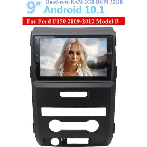 9 inch 2 Din Car Stereo Radio Android 10.1 Wifi GPS Navigation Multimedia Video MP5 Player for Ford F150 2009-2012 3+32G Model B