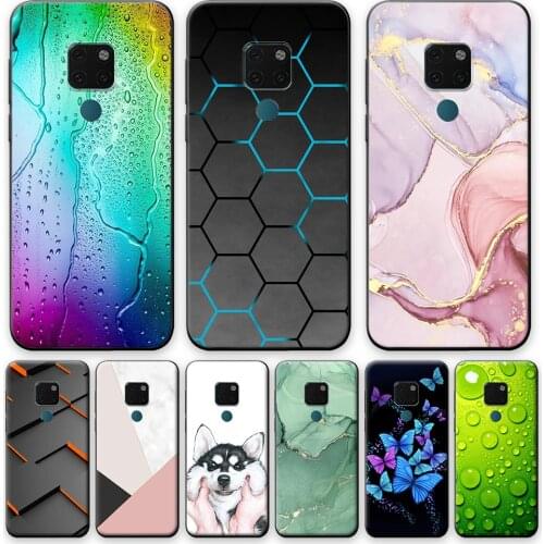 Case For Huawei Mate 20 Lite Case Huawei Mate 20 Soft TPU Shell For Huawei Mate 20 Pro Silicone Fashion Cover on Mate 20 20Pro