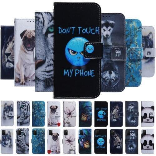 Animal Painted Case For Redmi Note 6 6A 7 7A 8A 8 8T 9 9A 9C 9S 10 10S Pro 5G Book Flip Leather Phone Cover Wallet Card Stand
