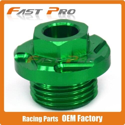 CNC Billet Engine Oil Filler Plug For KX250 05-08 KX250F 04-18 KX450F 06-18 KX450 19-20 KLX450R 08-15 KFX450R (ATV) 08-09