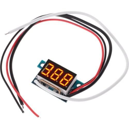 DC 4V-30V 0-10A Digital LED Ammeter Current Panel Meter 0.36in Module Reverse Protection Tester Tools