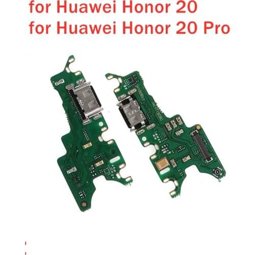 For Huawei Honor 20 Pro USB Charger Port Dock Connector Flex Cable USB Charging Flex Cable for Honor 20 Repair Spare Parts