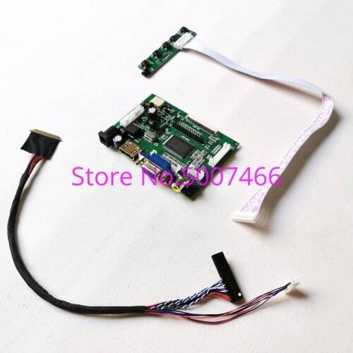 For LP140WH2 (TL)(E2)/(TL)(E3)/(TL)(EA)/(TL)(N1)/(TL)(N2) 1366*768 LCD LVDS VGA+2AV 40-Pin WLED screen controller board kit