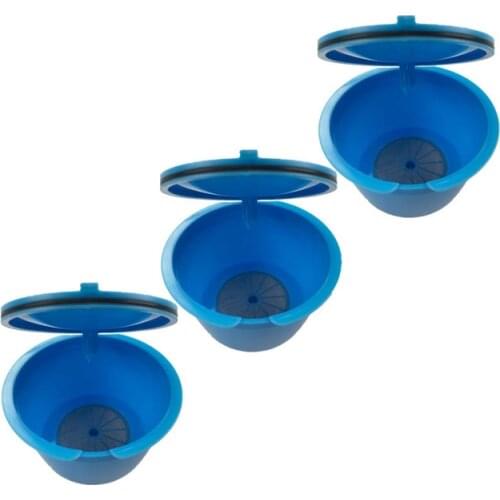 3pcs/pack use 150 times Coffee Filters Reusable Refillable Replacement Coffee Capsule Eco-friendly Filters