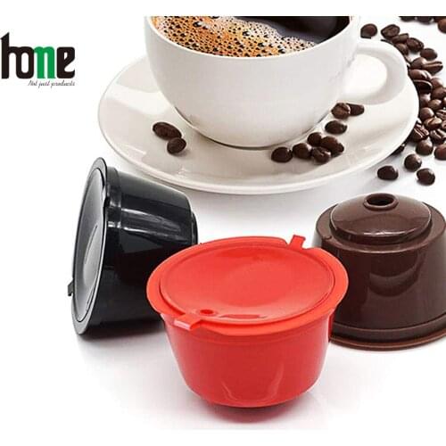4pcs Dolce Gusto Reusable Coffee Filter Pods Filter Capsule for Coffee Machine Accessories Kitchen Tools Coffeeware BPA Free