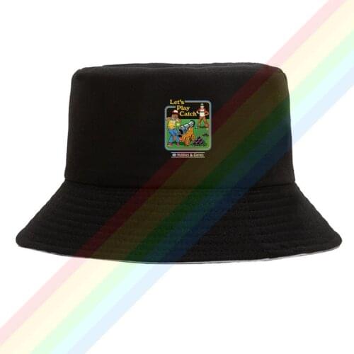 Lets Play Catch Hobbie Games Summer Outdoor Cap Travel Beach Sun Hat Unisex Double Sides Wear