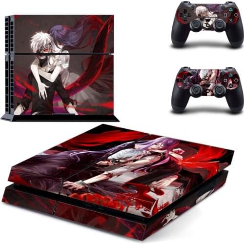 Tokyo Style PS4 Skin Sticker for Playstation 4 Console & 2 Controllers Decal Vinyl Protective Skins Style 1