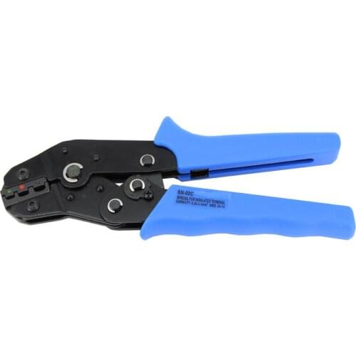 Wire crimping pliers SN-02C Terminal clamp pliers 24-14AWG Wire cutting mould crimping tool crimping plier 0.25-2.5mm2