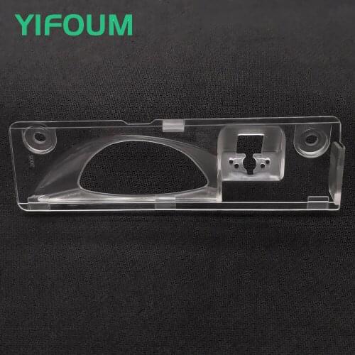 YIFOUM Car Rear View Parking Backup Camera Bracket License Plate Lights Housing For Honda Odyssey 2007 2008