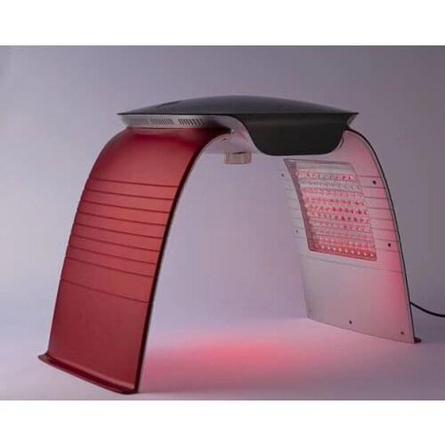 Pdt photon facial pdt led light therapy machine with nano mist spa spray hot and cold deep cleaning skin