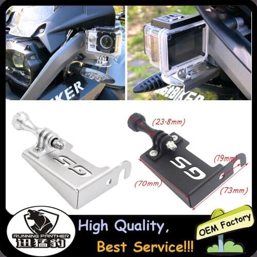 Front Left Camera Support Bracket For BMW R1200GS GS LC ADV G650GS F700GS F800GS Motorcycle Accessories