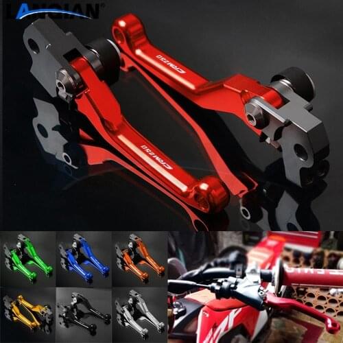 For Honda CRM250 R AR Dirt Bike Pivot Lever Motorcycle Brake Clutch Lever CRM250R CRM250AR 1994 1995 1996 1997 1998 Accessories