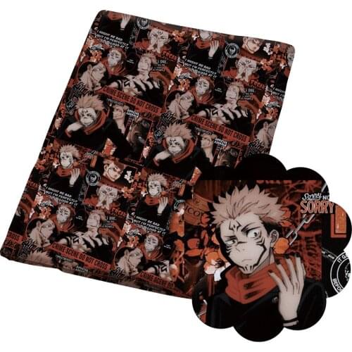 50*140CM flower pattern Polyester cotton Fabric Patchwor Printed for Tissue Kids Home Textile for Sewing Doll Dress Curtain