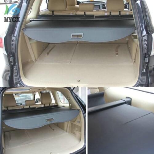 Aluminium Alloy + Fabric Rear Trunk Security Shield Cargo Cover For Jeep Grand Cherokee 2011 2012 2013 2014 2015 2016 2017 2018