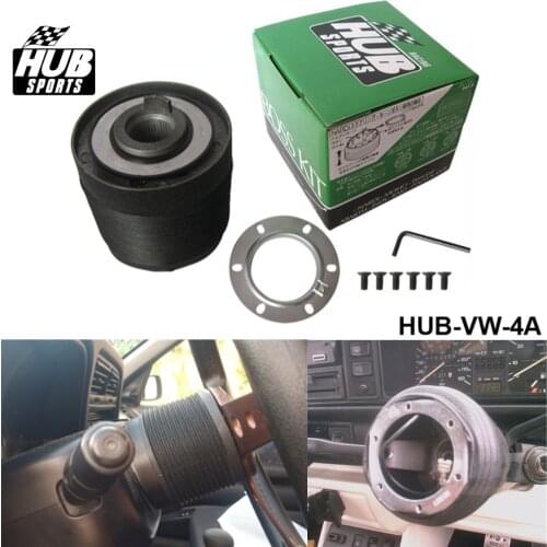 VW-4A Racing Steering Wheel Hub Adapter Boss Kit for Volkswagen Jetta Bora Polo Fit standard 6 bolt steering wheels HUB-VW-4A