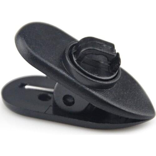 Wooeasy Earphone Accessories Headphone Earphone Cable Wire Cord Lapel Collar Clip Nip Clamp Holder Mount