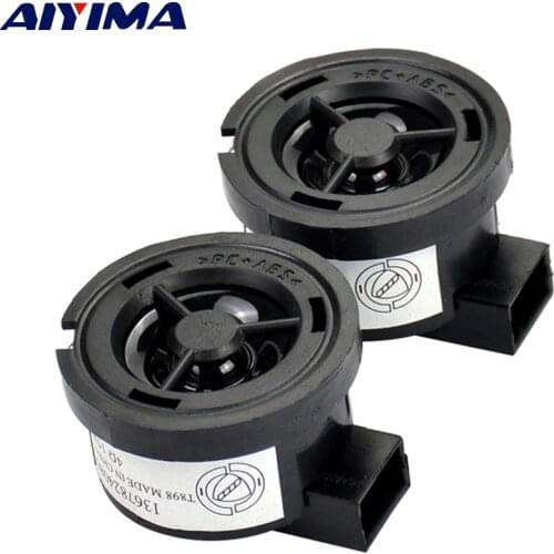 AIYIMA 2PCS 1 inch 4 ohm 15W Car tweeter Treble Audio Speaker Loudspeaker with Capacitance for Ford Mazda Nissan