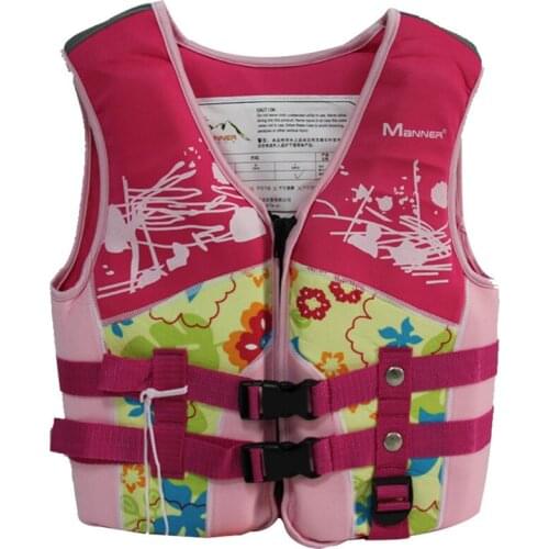 Kids Swim Vest Life Jacket - Boys Girls Floation Swimsuit Buoyancy Swimwear Neoprene