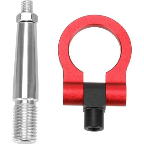 Car Racing Tow Hook Vehicle Towing Hook Trailer Towing Bar Car Auto Rear Front TraileFor Mitsubishi Lancer EVO X 10 2008-2016