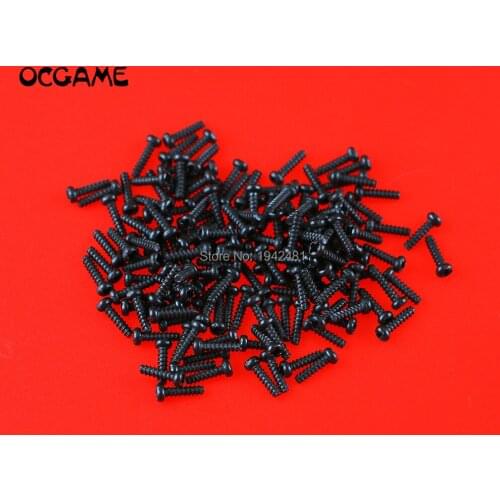 2000PCS/LOT black round Head Screw Alloy Cross Bolts Screws for ps2 ps3 wireless controller OCGAME