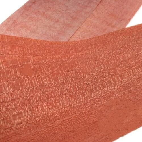 Natural Genuine Wood Veneer Sliced Sapele 0.2MM Veneers Furniture Edge Banding