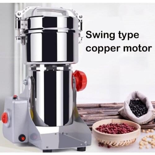 Portable Grinder 700g Superfine Grinder Home Swing Electric Small Mill Small Mill Machine Grain Powder Machine