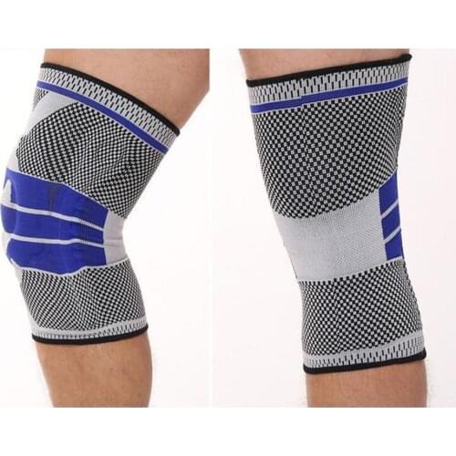 Sports Knee Support Silicone Pad Knee Brace Protection for Athletes Stability Patella High Elasticity Increase Endurance