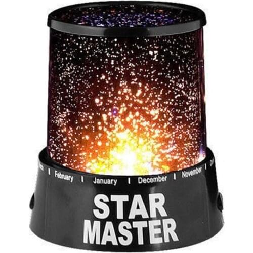Amazing Romantic Colorful Cosmos Star Master LED Star Sky Projector Night Light Lamp Stars Ceiling Kids Bedroom Mood Lamp WWO