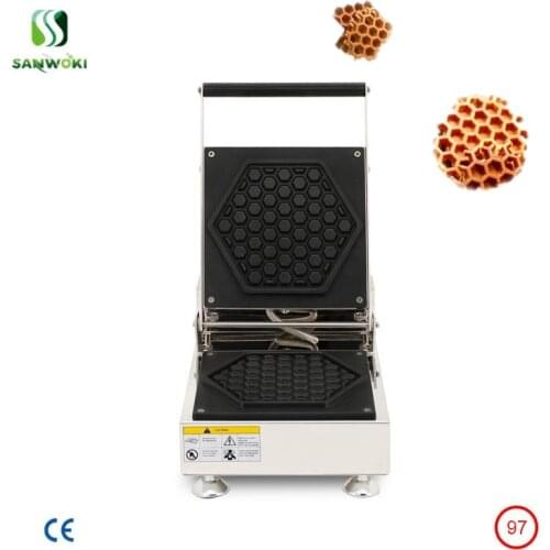 Waffle Pancake Household Muffin Machine Eggettes Egg Waffle Machine 110V 220V Commercial bee cell shape waffle Machine