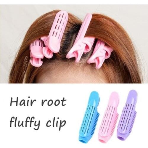 1Pc Hair Curler Clips Clamps Roots Perm Rods Styling Rollers Hair Root Fluffy Bangs Hair Styling Pins Part Supplies Accessories
