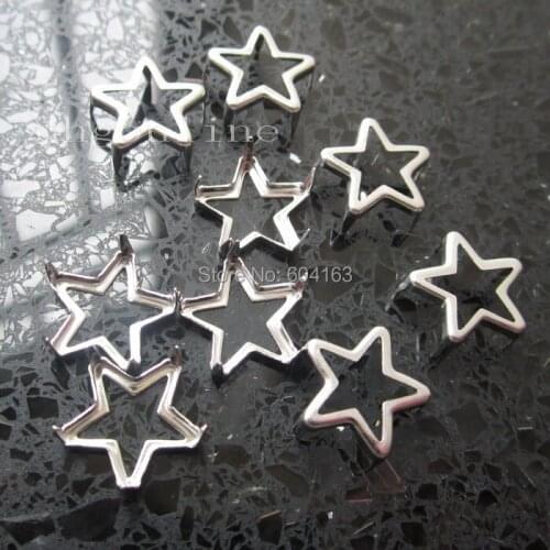 500 PCS 1/2'' 11mm Stud Star Biker RoStarck Spot Nailhead Brass Bag Bracelet