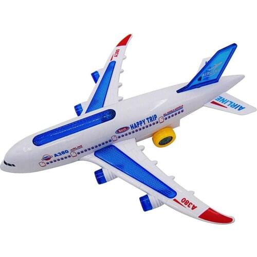 Children Kids Gift Toy Autopilot Flash Sound Aircraft Music Lighting Toys Airplane Kids Educational Toys for Children Gifts