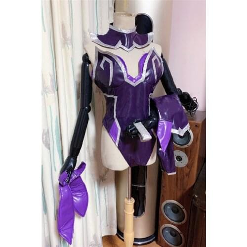 Hot Game LOL Syndra Cosplay Costume The Dark Sovereign Bunny Girl Uniform Activity Party Role Play Clothing High-End Custom-Make