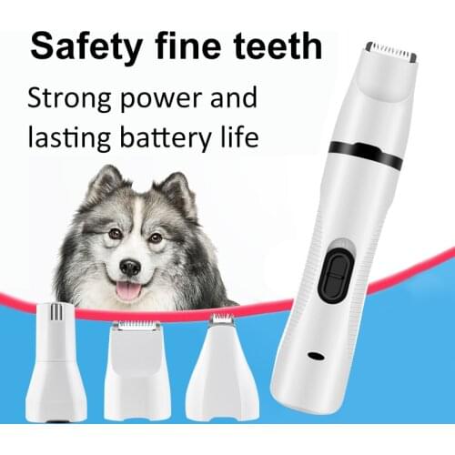 Dog grooming kit hair clipper Electric Pet Hair Cutter Professional Pet Hair Trimmer USB Rechargeable Low-Noise dog trimmer