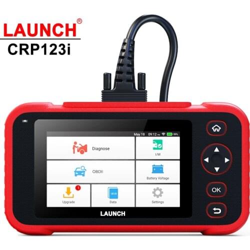 Launch CRP123i OBD2 Professional Diagnostic Tools Engine Transmission ABS Airbag System TPMS ABS DPF Reset JOBD Auto Scanner