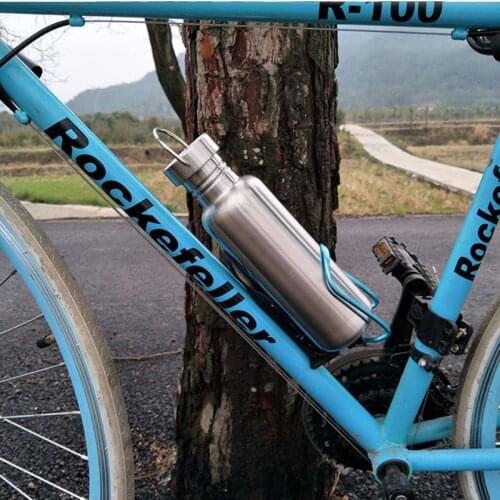 Stainless Steel Metal Water Bottle Outdoor Drinking Sport Drink Ware Hiking Stocked Eco-Friendly with Lid Kids School Travel